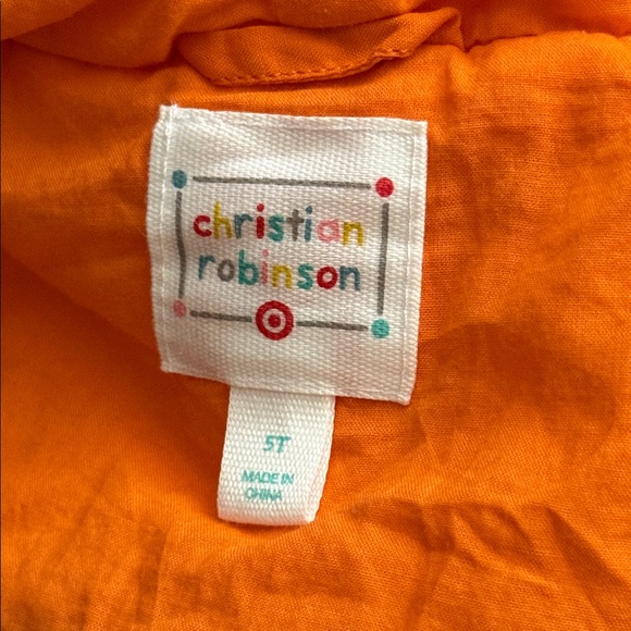 Target X Christian Robinson Jacket Size 5T - Picture 3 of 7